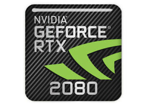 Sigle / Logo de la carte graphique Nvidia Geforce RTX 2080 pour la réalité virtuelle